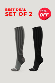 SANKOM PATENT ACTIVE COMPRESSION CLASSIC SOCKS - SET OF 2