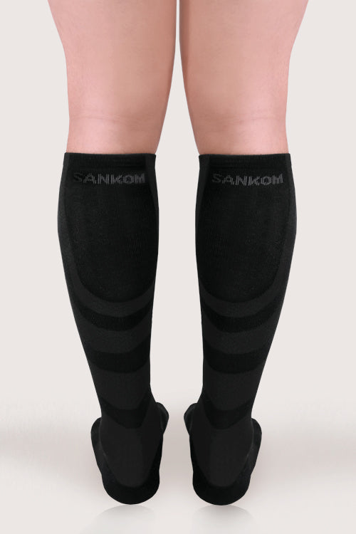 SANKOM PATENT ACTIVE COMPRESSION SOCKS - BLACK